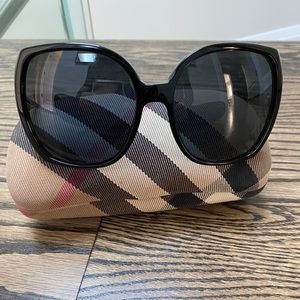 Burberry authentic sunglasses with case!
